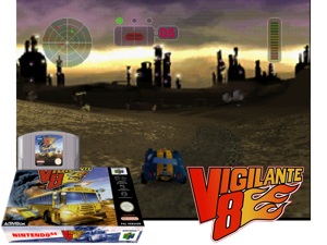 Vigilante 8 (Europe) Cover